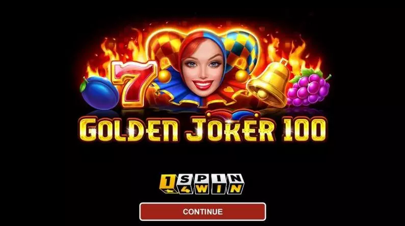 Introduction Screen - Golden Joker 100 Hold And Win   