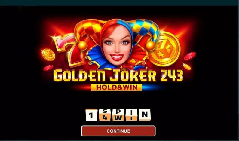 Introduction Screen - Golden Joker 243 Hold and Win 1Spin4Win  