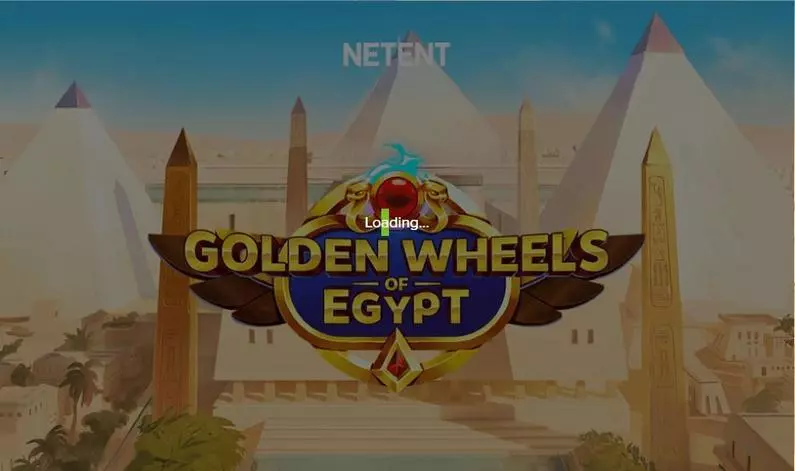 Introduction Screen - Golden Wheels of Egypt NetEnt  