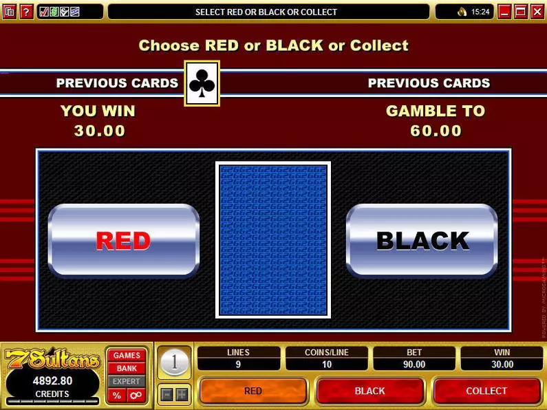 Gamble Screen - Good To Go Microgaming Video 