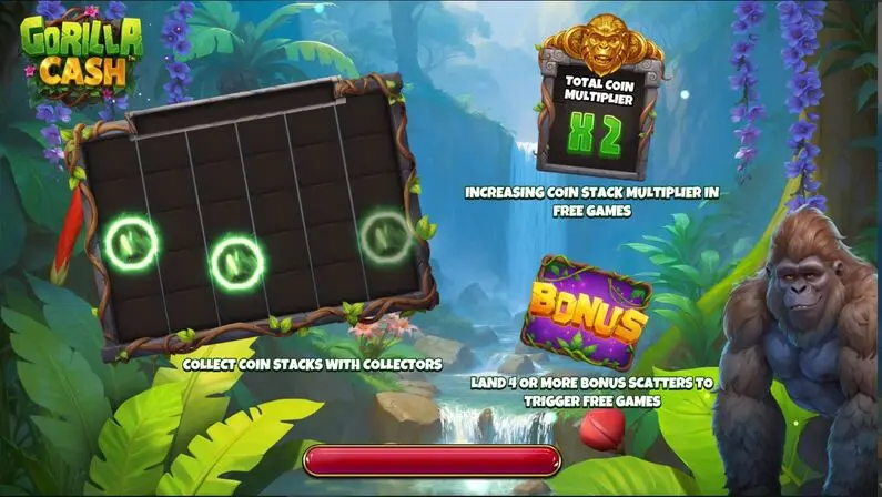 Info and Rules - Gorilla Cash Greentube  