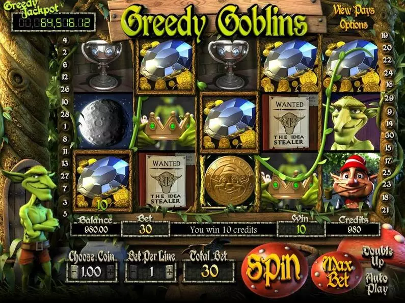  - Greedy Goblins BetSoft Bonus Round ToGo TM