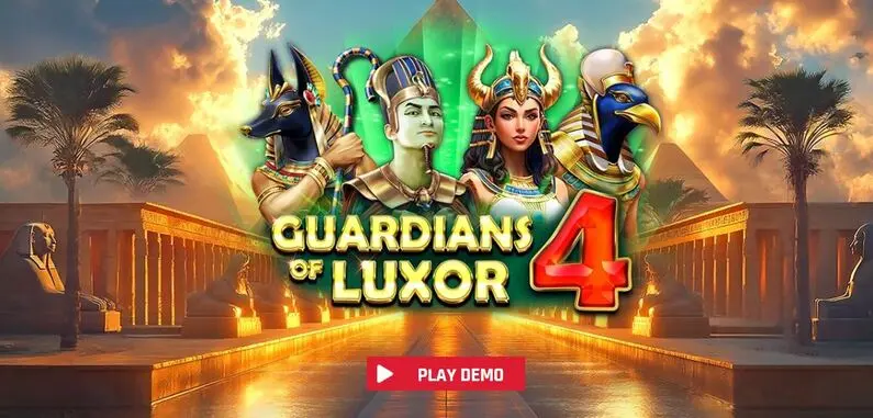 Introduction Screen - Guardians of Luxor 4 Red Rake Gaming  