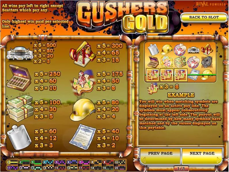 Info and Rules - Gushers Gold Rival Video 