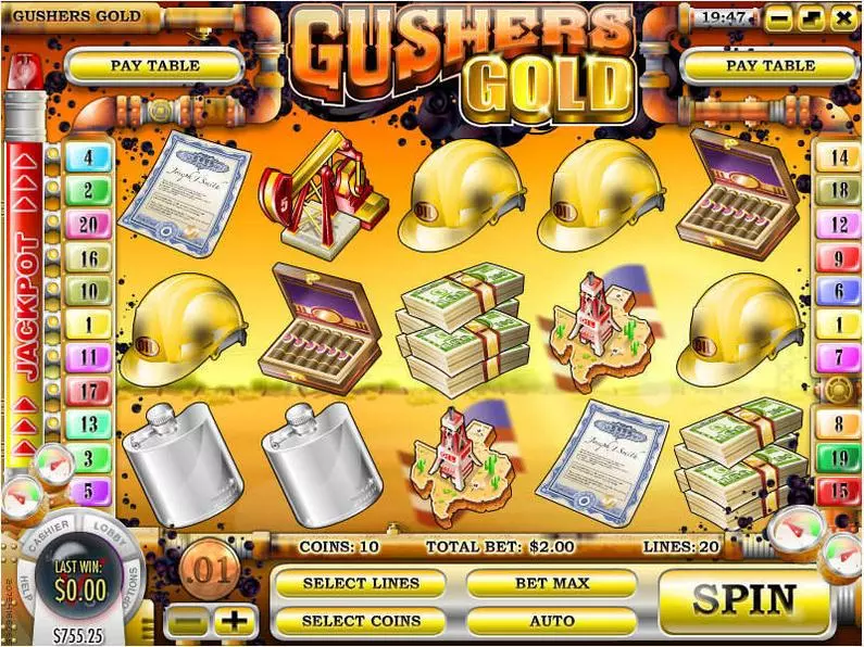 Main Screen Reels - Gushers Gold Rival Video 