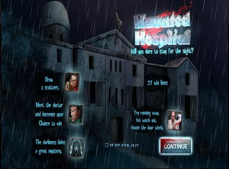 Info and Rules - Haunted Hospital Wazdan  