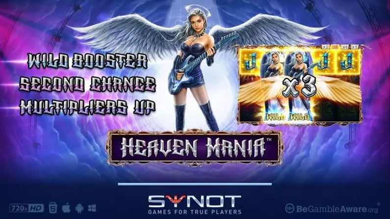 Introduction Screen - Heaven Mania Synot Games Fixed Lines 