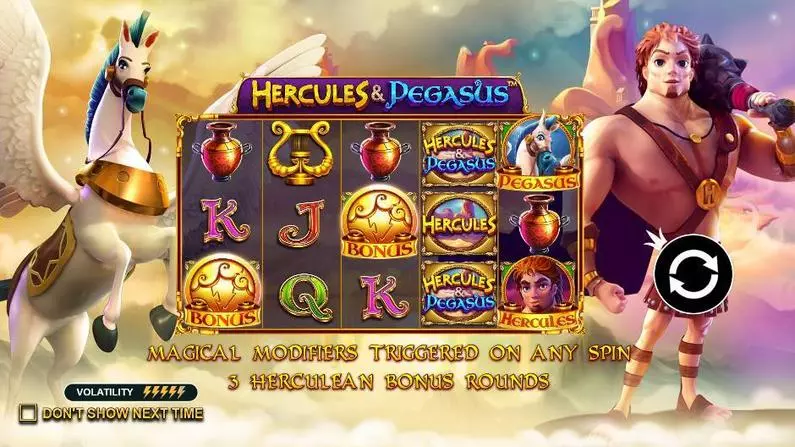 Info and Rules - Hercules and Pegasus Pragmatic Play  