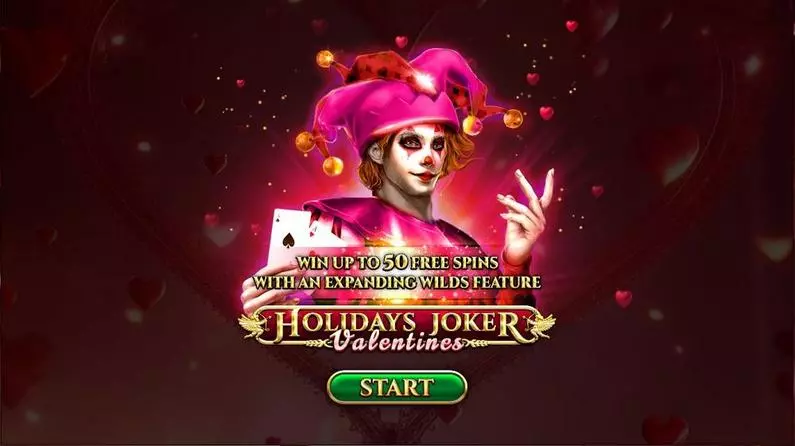 Introduction Screen - Holidays Joker – Valentines Spinomenal  