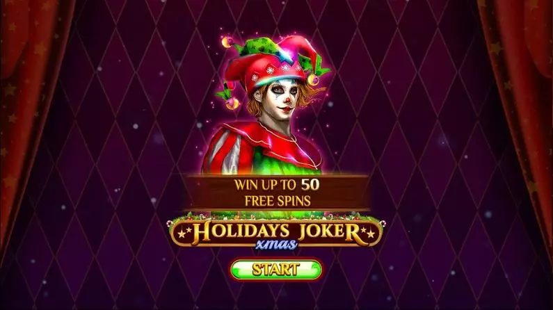 Introduction Screen - Holidays Joker – Xmas Spinomenal  