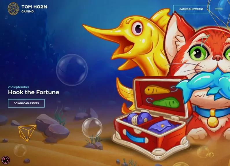 Introduction Screen - Hook The Fortune Tom Horn Gaming  