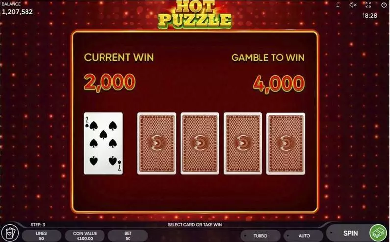 Gamble Winnings - Hot Puzzle Endorphina  