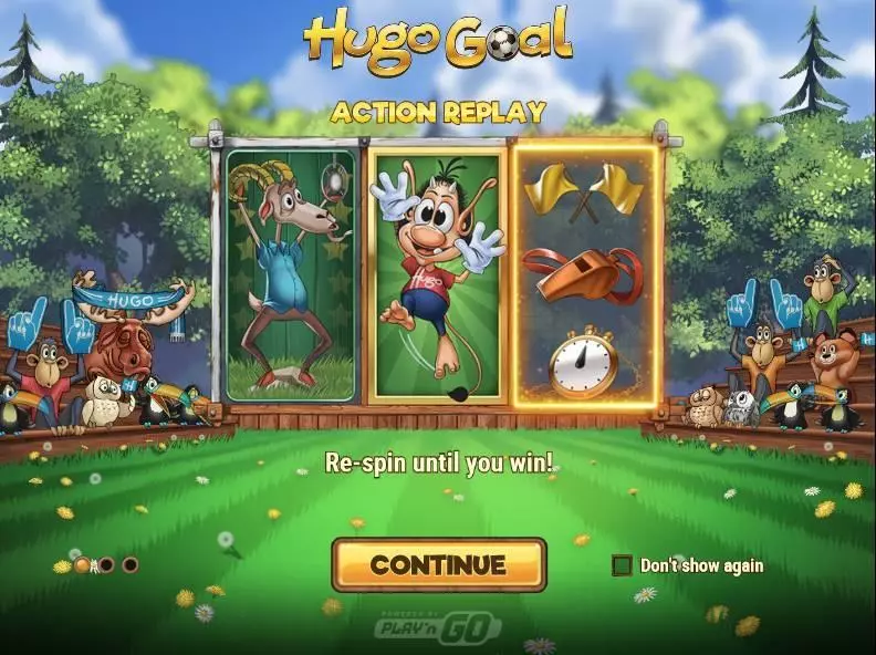 Bonus 1 - Hugo Goal Play'n GO  