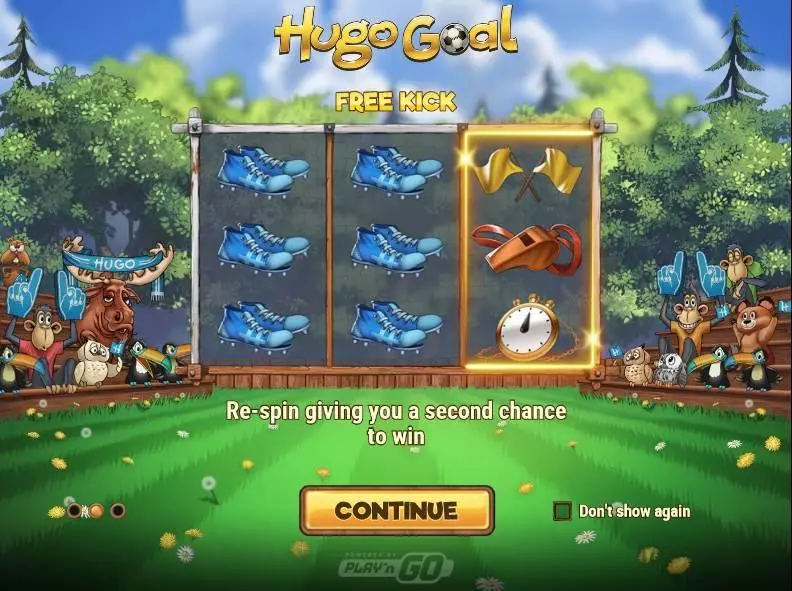 Info and Rules - Hugo Goal Play'n GO  