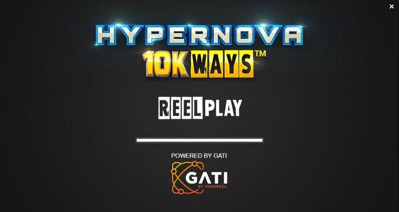 Introduction Screen - Hypernova 10K Ways ReelPlay  