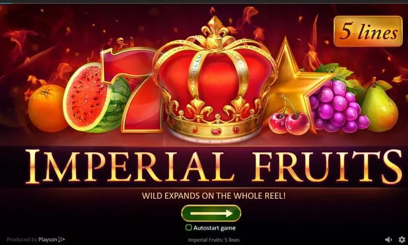 Info and Rules - Imperial Fruits Playson  