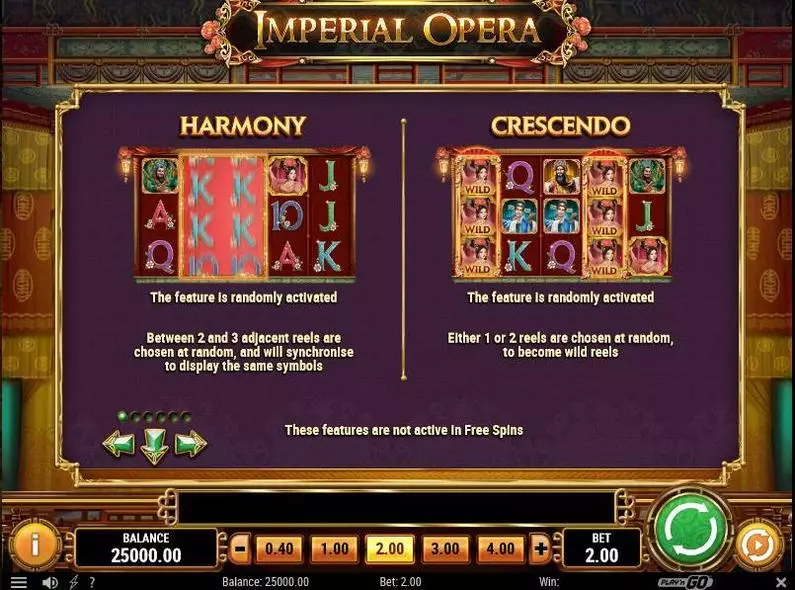 Bonus 1 - Imperial Opera Play'n GO  