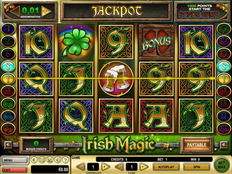 Main Screen Reels - Irish Magic GTECH Video 