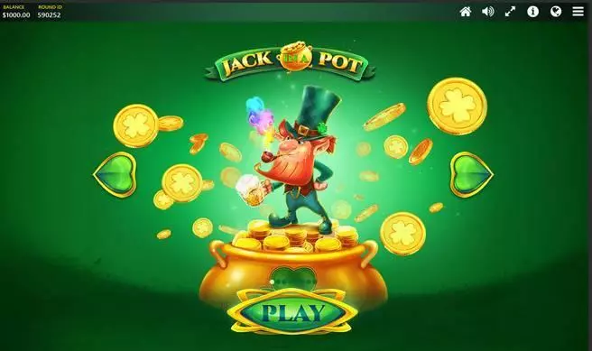 Info and Rules - Jack in a Pot Red Tiger Gaming Cluster Pays 