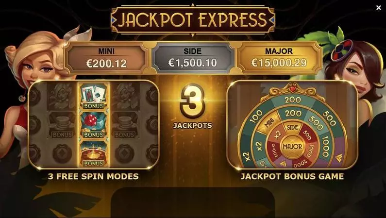 Info and Rules - Jackpot Express Yggdrasil  
