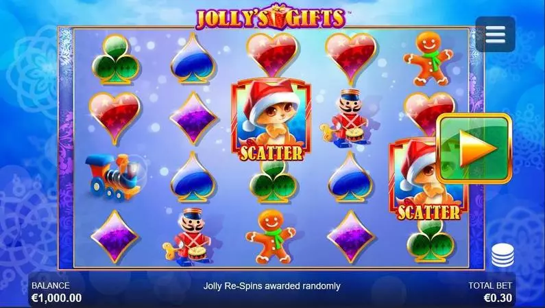 Main Screen Reels - Jolly's Gifts  Side City  