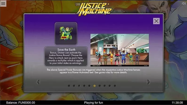 Bonus 1 - Justice Machine 1x2 Gaming  
