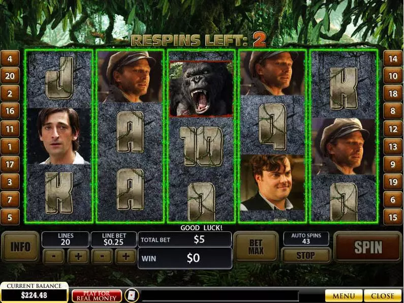 Bonus 2 - King Kong PlayTech Video 