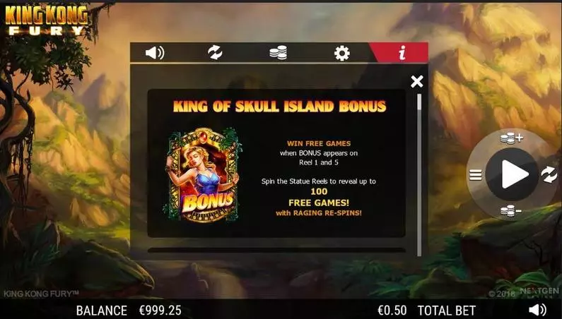 Info and Rules - King Kong Fury  NextGen Gaming  