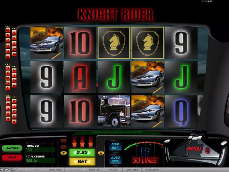 Main Screen Reels - Knight Rider bwin.party Video 