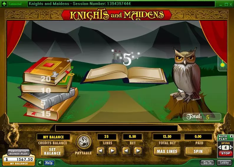 Bonus 1 - Knights and Maidens 888 Video 