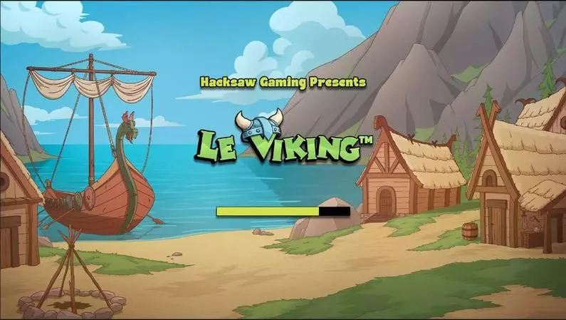 Introduction Screen - Le Viking Hacksaw Gaming  