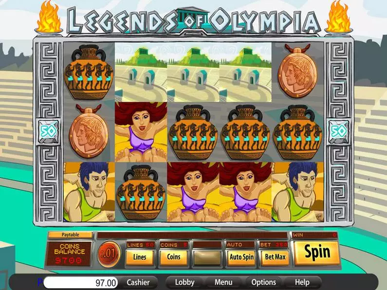 Main Screen Reels - Legends of Olympia Saucify Video 