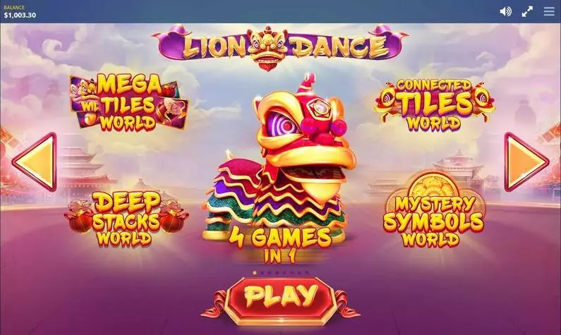 Info and Rules - Lion Dance Red Tiger Gaming Bonus Round 
