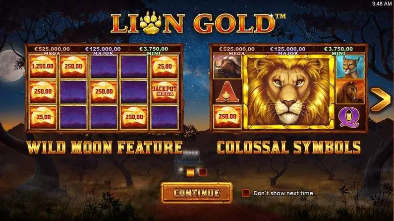 Info and Rules - Lionn Gold StakeLogic  