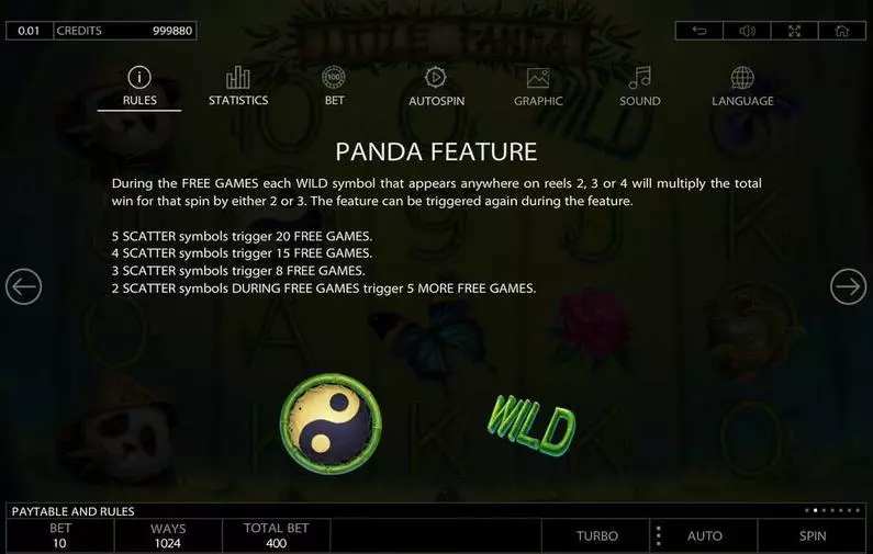Bonus 1 - Little Panda Endorphina  