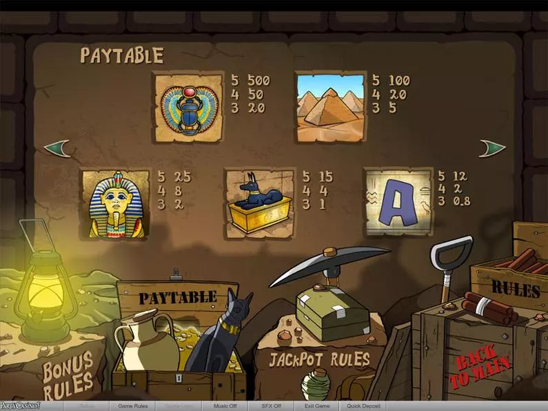 Info and Rules - Loot'EnKhamun bwin.party Video 