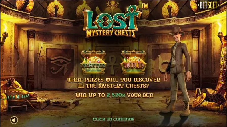 Info and Rules - Lost Mystery Chests BetSoft  