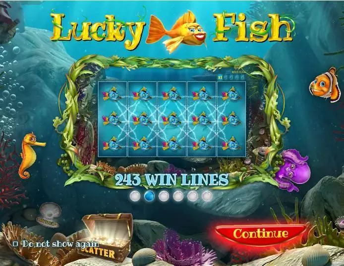Info and Rules - Lucky Fish Wazdan Cascading Reels 