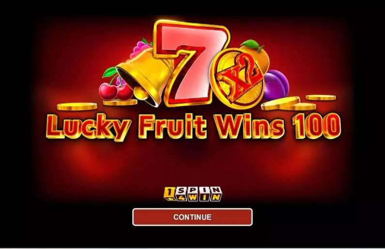 Introduction Screen - LUCKY FRUIT WINS 100 1Spin4Win  