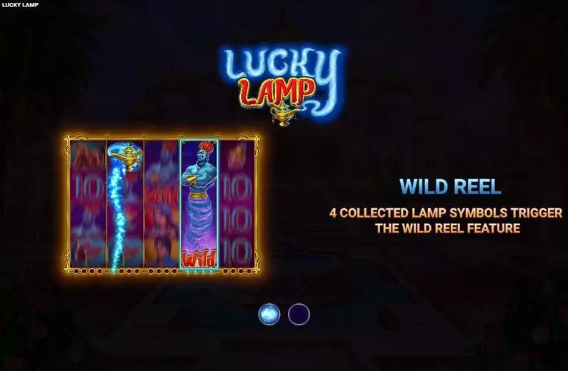 Introduction Screen - Lucky Lamp Wizard Games  