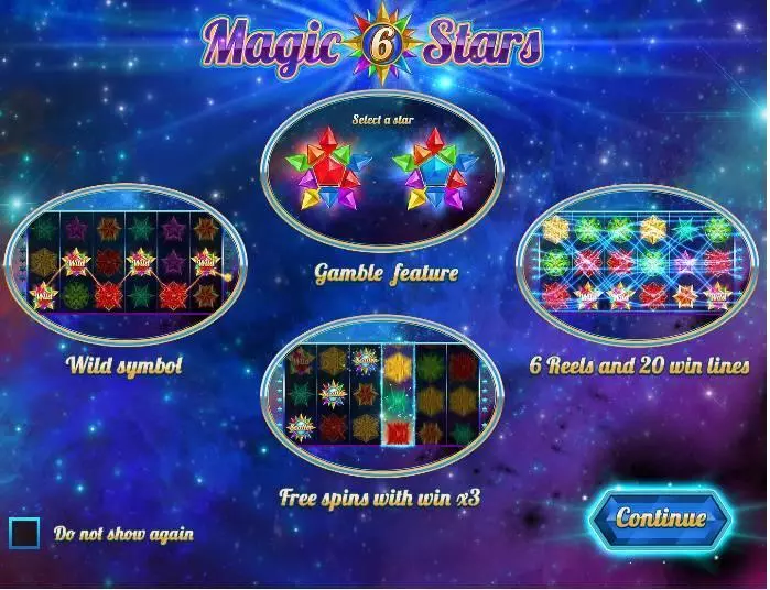 Info and Rules - Magic Stars 6 Wazdan  