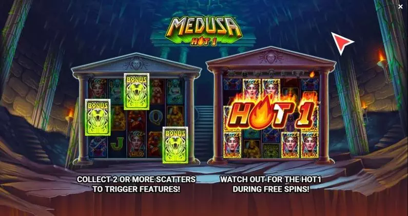 Info and Rules - Medusa Hot 1 ReelPlay  