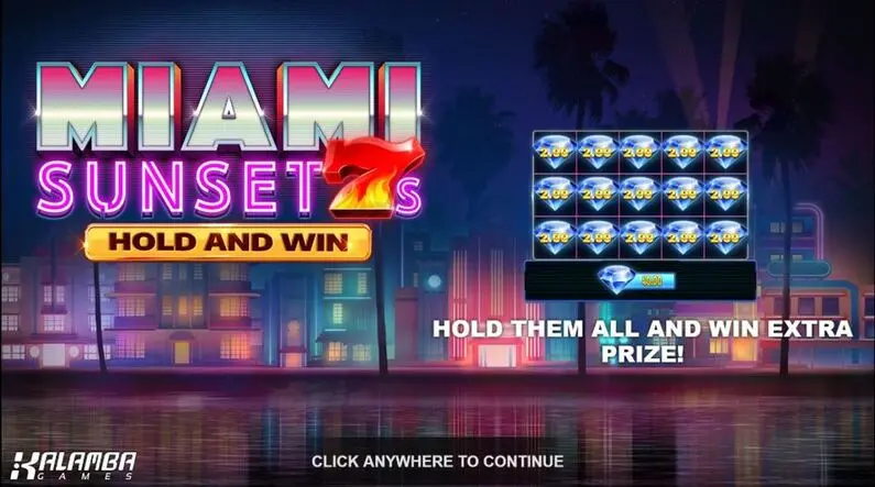  - Miami Sunset 7s Hold and Win Kalamba Games  