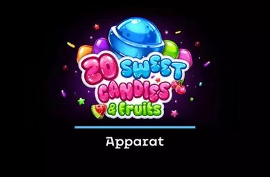 Introduction Screen - 20 Sweet Candies Apparat Gaming 5 Reel/20 Line