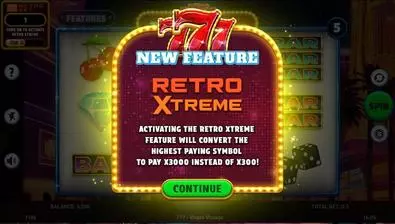 Introduction Screen - 777 – Vegas Voyage Spinomenal 3 Reel/5 Line