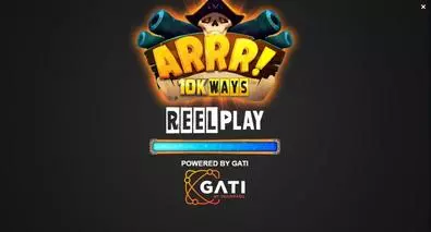 Introduction Screen - ARRR! 10K Ways ReelPlay 6 Reel/10000 Way
