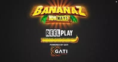 Introduction Screen - Bananaz 10K Ways ReelPlay 6 Reel/10000 Way