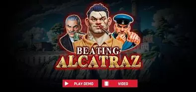 Introduction Screen - Beating Alcatraz Red Rake Gaming 5 Reel/25 Line
