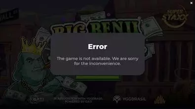 Introduction Screen - Big Benji Bonanza Jelly Entertainment 5 Reel/243 Line