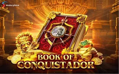 Introduction Screen - Book of Conquistador Endorphina 5 Reel/10 Line